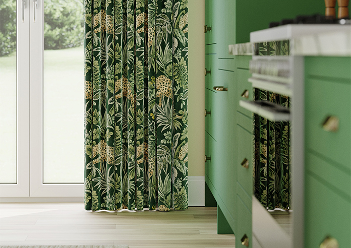 Leopard, Malachite - Made to Measure Curtain - Image 5